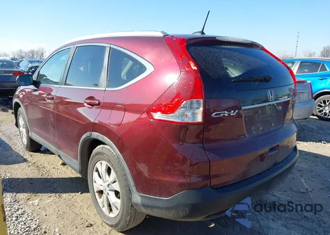 2013 Honda Cr-V Ex-L z USA, uszkodzony, nr VIN 5J6RM4H79DL042556